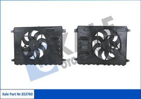 Resim Ford Mondeo 2007-2014 1.6 Benzinli Manuel Fan Motoru Modülsüz Kale 353760 