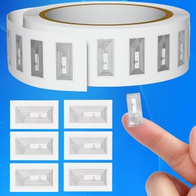 Resim Toplu NFC Etiketleri NTAG213 - 213 Çipli Yeniden Yazılabilir Yapışkan Etiketler, Akıllı Raflar için Şeffaf Kompakt Tasarım, Ürün ve Envanter Takibi, Ürün Tanıma, Zarif Görünüm, Çok Yönlü Kullanım 