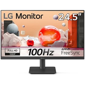 Resim LG 25MS500-B 24.5" 5 ms (GtG) 100Hz (HDMIx2) AMD FreeSync FHD IPS Panel Monitör 