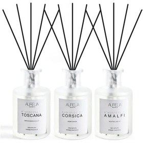 Resim Aurelia Geneve Atmosfera Di Toscana - Gentle Magnolia & Lily Diffuser - Manolya & Zambak Büyük Çubuklu Oda Kokusu 250 ML 