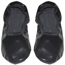 Resim Güler Siyah Pisi Pisi Balo Dans Gösteri Ayakkabısı 