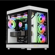 Resim YNT Gamdıas Neso P1, Tempered Glass, 850W, 80+Bronze, Atx, White Edition, Gamıng Kasa 