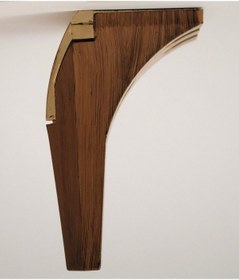 Resim Ahsen Venedik Kahve Sarı 15 Dekoratif Mobilya Ayağı 