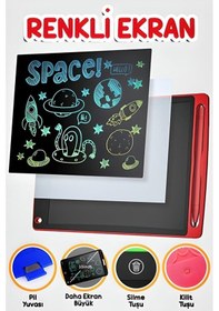 Resim 8.5 Inç Dijital Kalemli Çizim Yazı Tahtası Grafik Not Yazma Oyuncak Ve Yetişkin Tablet 