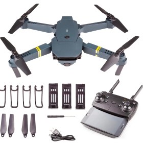 Resim Aden E58 Fly More Combo Drone (3 Bataryalı Set) 