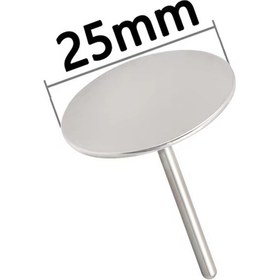 Resim Thentech Ayak Törpüsü Yedek Başlığı 25mm Yedek Törpü Başlığı 