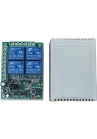 Resim 4 Kanal Uzaktan Kumanda Rf 433Mhz 2 Elcik 