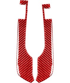 Resim 2 Adet / Takım Nissan Gtr R35 2008-2016 İçin Karbon Fiber Araba Hız Göstergesi Dekoratif Etiket, Sol Ve Sağ Sürüş Evrensel Kırmızı 1 Adet 