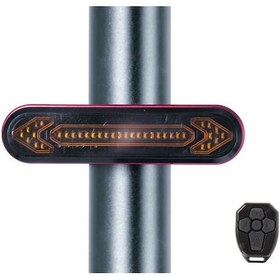 Resim Asistan Parla R500 Usb Şarjlı Sinyallı Arka Stop Lambası Çok Renkli 