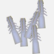 Resim Adilon 7mm Plastık Dokme Dübel Beyaz 