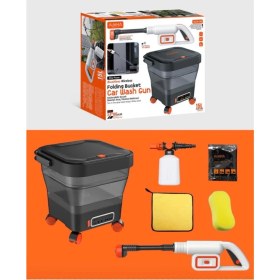 Resim Epilons Yüksek Basınçlı Yıkama Makinesi Fırçasız Katlanır Kovalı 150W 14/16 Bar 13 Litre 