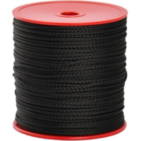 Resim Globe 1,5 Mm Polyester Çok Amaçlı Ip Halat - Siyah - 200 M. - Makaralı 