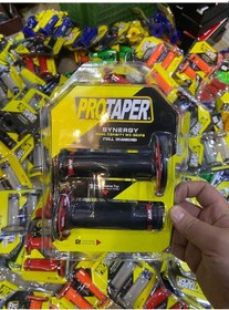 Resim Elcik Protaper Siyah Kırmızı Elcik Motosiklet Elcik 