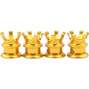 Resim Suntek Başlı Civata Somun Kapakları Tüm Twin Cam Modelleri Için Kapaklar 1999-Sonrası Altın 4 Adet 