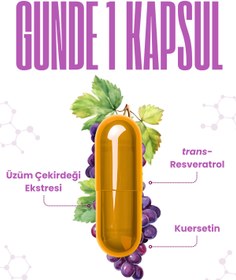 Resim Vitisfera Resveratrol Caps 20 Kapsül 