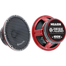Resim REISS AUDIO RS-M8ARN 400W Maksimum Güç 200W RMS Metal Kapaklı 20 cm Oto Midrange Hoparlör 