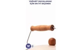 Resim Ahşap Detaylı Yoğurt/bakliyat BAKRACI(20CM-3 Litre-Tüm Ocaklarla Uyumlu) 