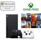 Resim Microsoft Xbox Series X 1 TB SSD Oyun Konsolu + 1 Kol Beyaz + 1 Yıl Live Gold + Gamepass 