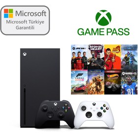 Resim Microsoft Xbox Series X 1 TB SSD Oyun Konsolu + 1 Kol Beyaz + 1 Yıl Live Gold + Gamepass 