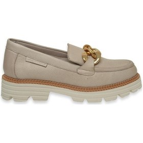 Resim Mammamia D24ya-3855z Günlük Krem Kadın Ayakkabı Krem 