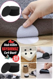 Resim Genel Markalar Aveo 20 Parça Halı Sabitleme Bandı Kendinden Yapışkanlı Araba Paspas Sabitle Yatak Minder Halı 