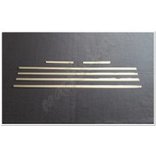 Resim Markadan Citroen C5 Krom Cam Çıtası 2001-2007 6 Parça Paslanmaz Ç 