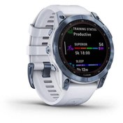 Resim Fenix 7 Sapphire Solar Mineral DLC Titanyum Mavi Akıllı Saat Garmin