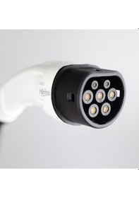 Resim Hims Emef-22t2-tb-7 22kw Tip 2 Soketli Turuncu 7m Elektrikli Araç Şarj Kablosu 22kw 