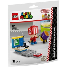 Resim Lego Super Mario 30702 Toad Pit Crew 