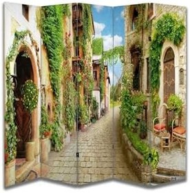 Resim Manzara Temalı Özel Tasarım Paravan Room Divider PRV1291, 180 x 180 