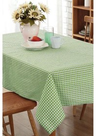 Resim Rivaistanbul Yeşil Pötikareli Masa Örtüsü, Sofra Bezi, Piknik Örtüsü 