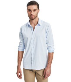 Resim Gsstore Galatasaray Erkek Slim Fit Gömlek E241293 Açık Mavi 