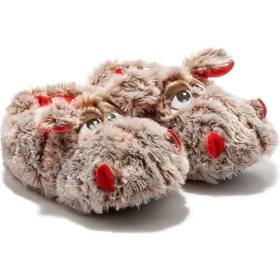 Resim Twigy Carmen Unisex Hayvanlı Panduf Gri 36/43 