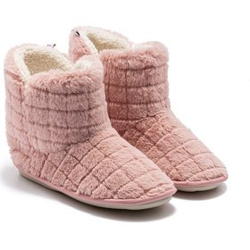 Resim Edi Peluş Kadın Ev Botu Pembe 37/41 PEMBE 