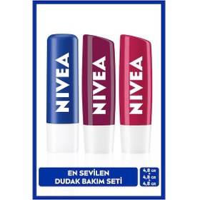 Resim Original Care Renksiz Dudak Bakım Kremi 4.8gr, Böğürtlen Dudak Parlatıcı Ve Kiraz Renkli Dudak Kremi 