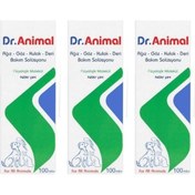 Resim Dr. Animal - Ağız Göz Kulak Deri Bakım Solüsyonu 100ml - 3 Adet 