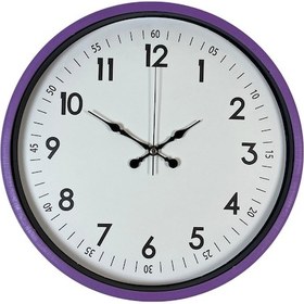 Resim Büro Ev Ofis Hediyesi İçin 36cm Mor Tip Dekor Duvar Saati Diğer 