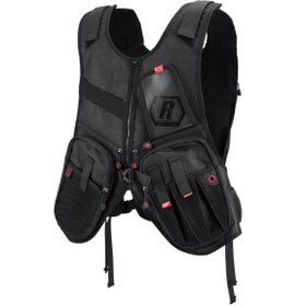 Resim Genel Markalar Unisex Siyah Urban Vest Pack Balıkçı Yeleği Çanta 