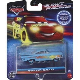 Resim Cars Karanlıkta Parlayan Yarışçılar Tekli Karakter Araçlar Ramone Ramon HPG79 