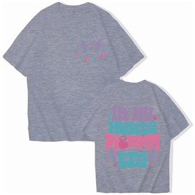 Resim Kuclut Kadın Spor T-shirt - Kasım Anne Hediyesi - Halter Grafikli - Gym Severler İçinpembe Pembe 