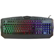 Resim Polygold PG-9901 Usb Kablolu Led Işıklı Multimedya Gaming Q Klavye 