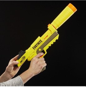 Resim Nerf Fortnite Silahı Nerf Tabanca Çekmeli Nerf Fortnite Silahı 