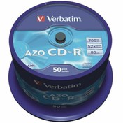 Resim Verbatim Azo 700mb 52x 80mın Cd-r 50li Paket P107196S190 