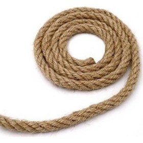 Resim Ars 8 Mm 80 Metre Jüt Halat Kendir Urgan - Dekoratif Halat 