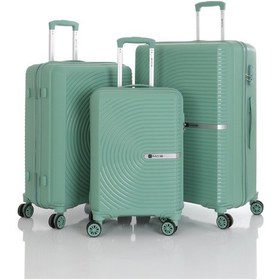 Resim Mçs Üçlü Polipropilen Valiz Seti V374 S21yy1000006-set 10426 Su Yeşili 