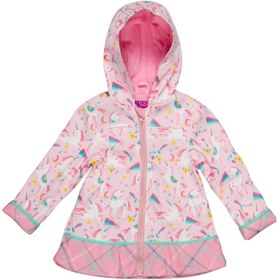 Resim Stephen Joseph Kız Çocuk Unicorn Desenli Yağmurluk Pembe - Pembe / 2 Yaş 