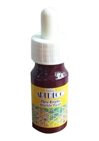 Resim Artdeco 016b Ebru Boyası 48 Mürdüm 30ml 