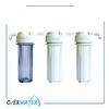 Resim OverWater 10" 3'lü Housing Seti - Filtre Kabı - Filtre Yuvası 