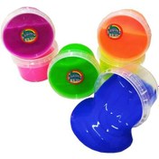 Resim Slime Oyun Jeli Yuvarlak Kutu Polymer Slime Eğitici Oyun Seti - 2 Adet 