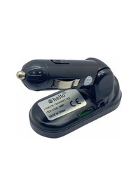 Resim 12v-24v Transmıtter Aux/bluetooth/mp3/sd Kart/usb X 2 Şarj Uzaktan Kumandalı Siyah 